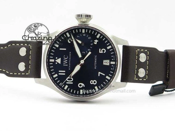 MIROTIME 0114 EasyCare Big Pilot Real PR IW500916 2016 “Le Petit Prince” ZF Best Edition On Brown Leather Strap A 7292